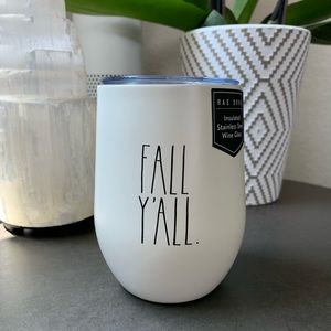 Rae Dunn Fall Y’all wine tumbler